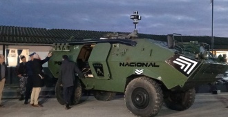 El primer blindado C�ndor inici� rondas de patrullaje 