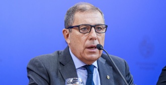 Gabriel Oddone defini� como �una visita pol�tica� la presencia de la directora del FMI