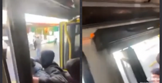 Secuestro de un �mnibus por parciales de Cerro enciende las alarmas en el transporte y piden medidas de seguridad urgentes