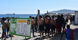 UNICEF urge a identificar y trasladar a lugares "seguros" a los menores migrantes que permanecen en Ceuta