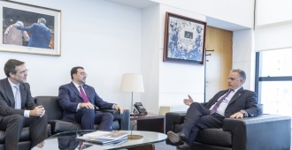 El presidente del principado de Asturias se reuni� con Orsi y le transmiti� admiraci�n por las pol�ticas p�blicas del Uruguay 