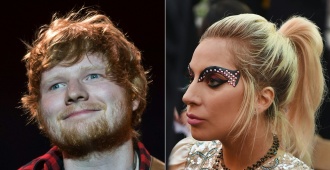 Lady Gaga apoya a Ed Sheeran tras ser acosado en Twitter 