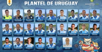 Uruguay con plantel definido rumbo a un nuevo título Sudamericano Sub'20 