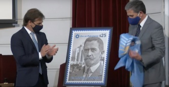 Lacalle Pou encabez la presentacin del Da del Patrimonio en homenaje a Manuel Quintela 