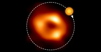 Una burbuja de gas caliente orbita el agujero negro de la Vía Láctea