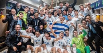 La sub 20 de Uruguay goléo y clasificó al Mundial