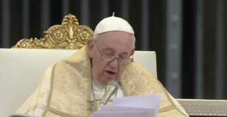 El Papa est "bien" y en estado "consciente" tras la operacin