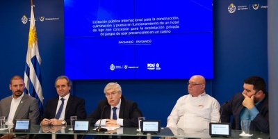 Hasta el 3 de octubre estar� abierto el llamado internacional a empresas para la construcci�n del hotel de lujo en Paysand�
