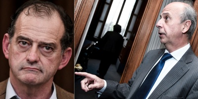 El ministro de Defensa Javier Garc�a desminti� los dichos de Manini