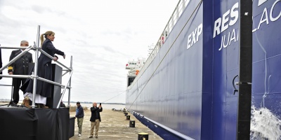 Comienzan este lunes los trabajos para enviar a Panam� al buque "Expreso del Plata I" que oper� entre el puerto de Juan Lacaze y Buenos Aires