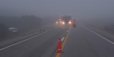 Un hombre muri� tras chocar frontalmente su veh�culo contra otro, en Ruta 14, km 160.500