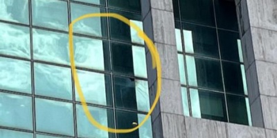 Presidencia present� denuncia policial por bomba de estruendo que resquebraj� una ventana de Torre Ejecutiva 