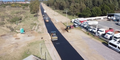 Comenzaron las obras de canalizaci�n de aguas pluviales y pavimento en el barrio Espa�ol en Atl�ntida