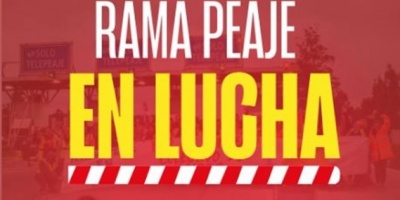 Trabajadores de peajes se movilizaron por convenio colectivo para el sector.