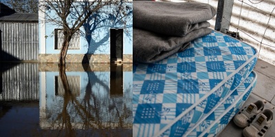 Las intensas lluvias que se registraron en Cerro Largo volvieron a provocar evacuaciones por la crecida de r�os y arroyos