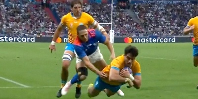 Uruguay venci 36-26 a Namibia por la Copa del Mundo de rugby en Francia