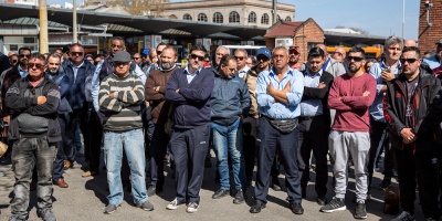 La empresa Copsa a trav�s del Ministerio de Trabajo intim� a los trabajadores movilizados a desbloquear las terminales.