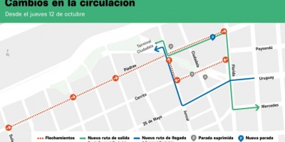 Cambia y se modifica la circulaci�n por Ciudad Vieja