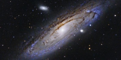 Nuestra galaxia vecina Andrmeda tiene una historia dramtica