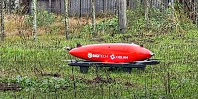 Dron del Hospital de Tacuaremb� sufri� inconvenientes y no logr� descender en el vertipuerto