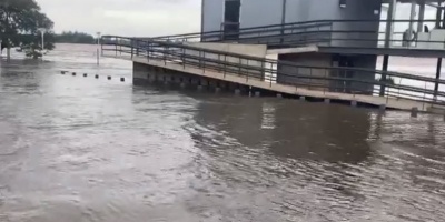 Ya son m�s de 600 las personas desplazadas de sus hogares en el litoral Norte del pa�s 