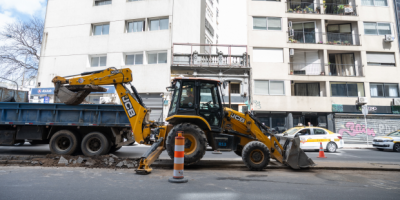 Dieron comienzo las obras para la ciclov�a en Av. 18 de Julio; habr� desv�os en el tr�nsito y desde la IM se anunci� la instalaci�n de un nuevo radar