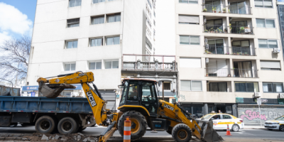 Se modifica el recorrido de las l�neas de transporte por obras de ciclov�a en Av.18 de Julio