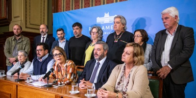 El Frente Amplio aguarda anuncio de Lacalle Pou para pronunciarse