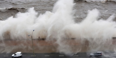 Inconvenientes en el departamento de Maldonado tras  fuertes vientos