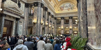 Lacalle Pou: "El saludo es a la familia de una persona"