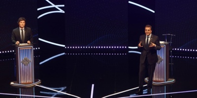 Massa promete un "gran cambio" para Argentina y Milei le reprocha que es "imposible" con las mismas personas