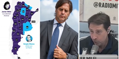 Lacalle Pou habl� por tel�fono con Milei