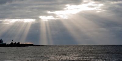 Rescate a un kayakista en el R�o de la Plata