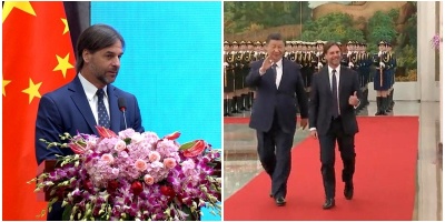 Lacalle Pou y Xi Jinping acordaron una "asociaci�n estrat�gica integral" 