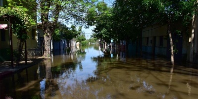 Sigue bajando el nivel del río Uruguay y se mantiene el número de personas desplazadas en el litoral