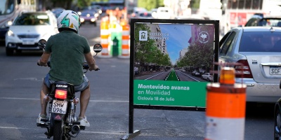 Mamarracho, improvisada, y sin estudio de factibilidad fueron valoraciones del edil Diego Rodr�guez, sobre la ciclov�a de 18 de Julio