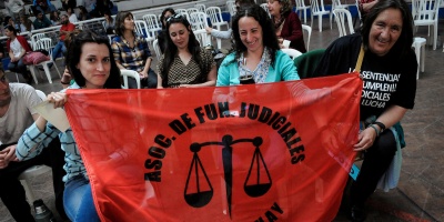 Los funcionarios judiciales volvern a detener sus labores este lunes