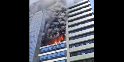 Buenos Aires: una mujer muri� en el incendio ocurrido junto a la Secretar�a de Trabajo