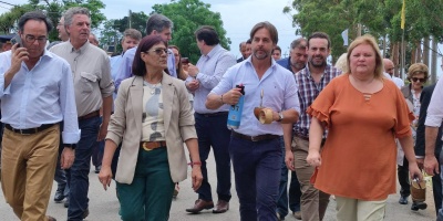 Los vecinos de Ciudad del Plata le solicitaron a Lacalle Pou que no saquen el patrullaje de la Guardia Republicana