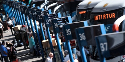 M�s del 90% de las l�neas de transporte de pasajeros de �mnibus interdepartamentales se han recuperado a niveles de pre-pandemia