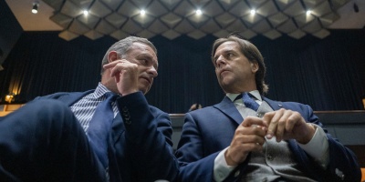 El presidente Lacalle Pou valor� el trabajo de �lvaro Delgado y le dese� �xito en su nuevo desaf�o