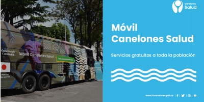 M�viles y equipo de salud estar�n brindando servicios en el Municipio de Canelones