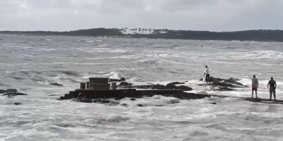 Un hombre que realizaba windsurf fue rescatado por Prefectura de Maldonado