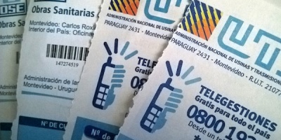 OSE aumentar� sus tarifas 5,5%, UTE 3,5% y ANTEL 4,5%