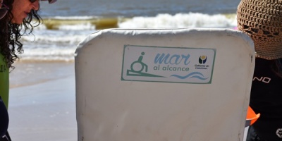 Comenz� temporada de "Mar al alcance" en las playas de Canelones