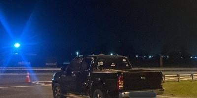 Un motociclista falleci� en Ruta 1, Libertad