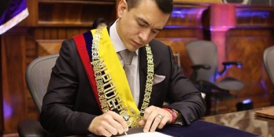 El presidente de Ecuador declara "la existencia de un conflicto armado interno" en el pa�s