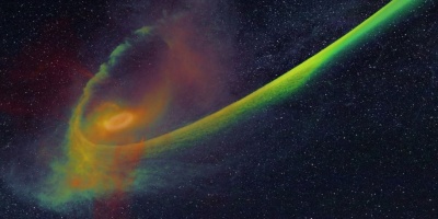 Se conoce una simulacin completa de cmo una estrella perece en un agujero negro