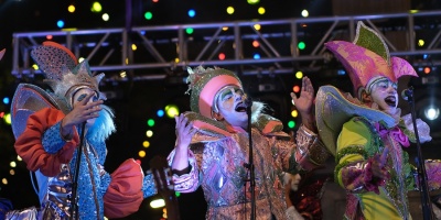 Los ganadores del desfile inaugural