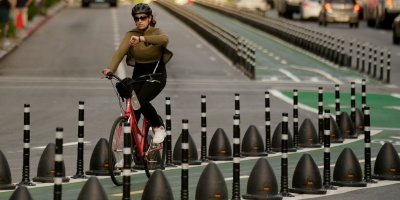 Se duplic� la presencia de bicicletas y otros veh�culos de movilidad personal desde la implementaci�n de la ciclov�a en 18 de Julio